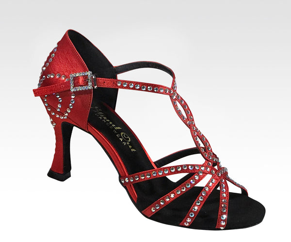 red latin salsa tango kizomba dance shoes